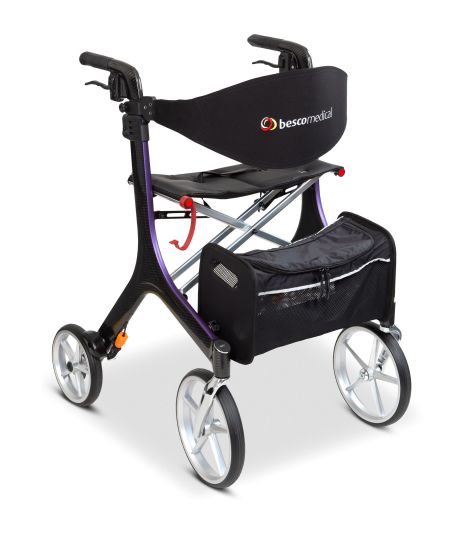 Rollator Carbon S/M/L: diverse Farben